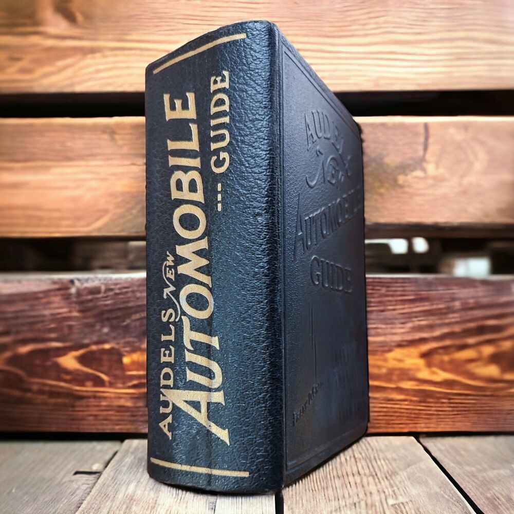 Vintage Audels New Automobile Guide for Mechanics Operators And Servicemen 1951